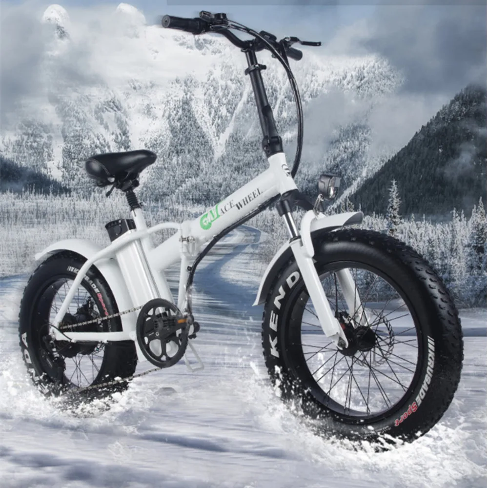 Wheeeleur CMACE сток Fat Tire 2 колеса 500 Вт Электрический велосипед складывающийся усилитель велосипед электрический велосипед Цикл складной алюминиевый 50км/ч