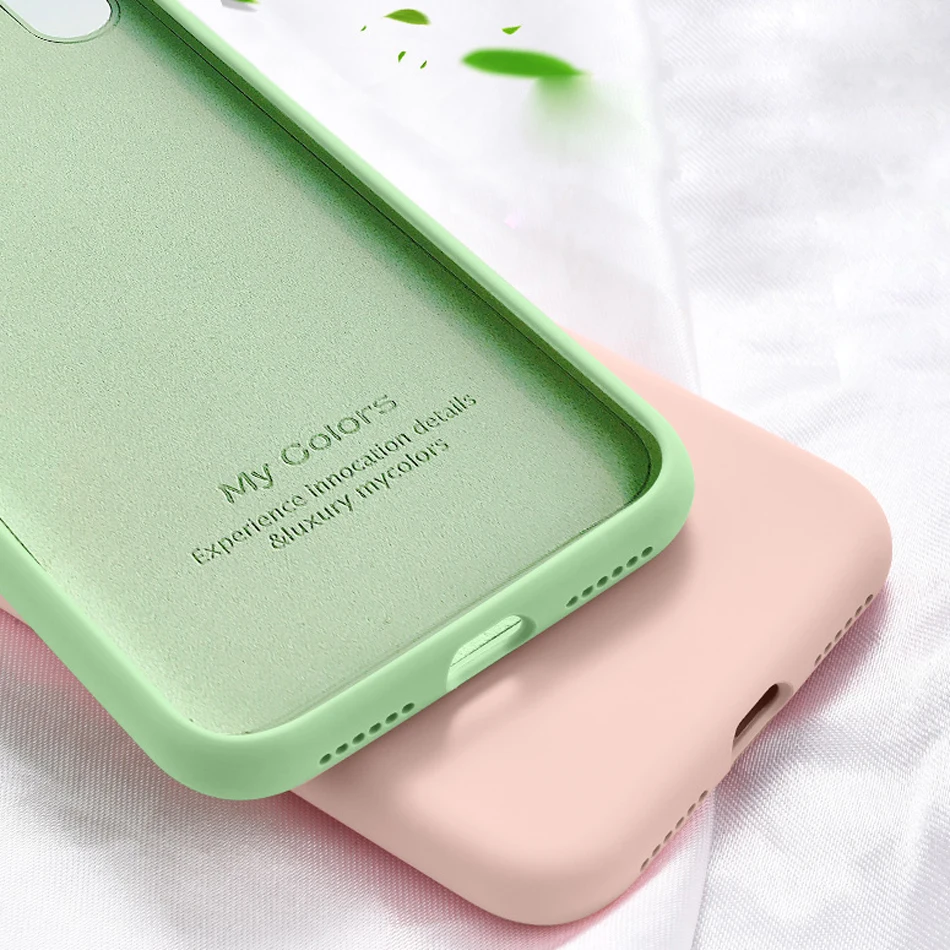 Avizar Funda de Silicona Semirrígida Mate Suave Verde para Xiaomi Redmi  Note 8 Pro