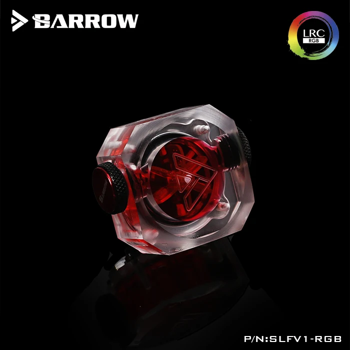 Barrow SLFV1-RGB PC water cooling flow meter Indicator 5V 3 Pin LRC2.0 version for system | Компьютеры и офис