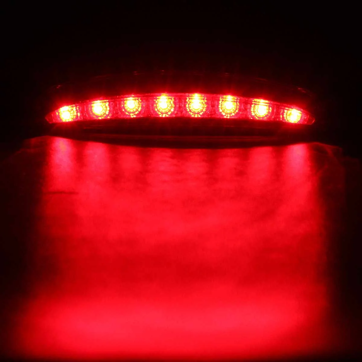 12V 8LED мотоциклетные задние тормоза поворота номерной знак хвост свет лампы для Harley Davidson Sportster/железо 1200 883 2004