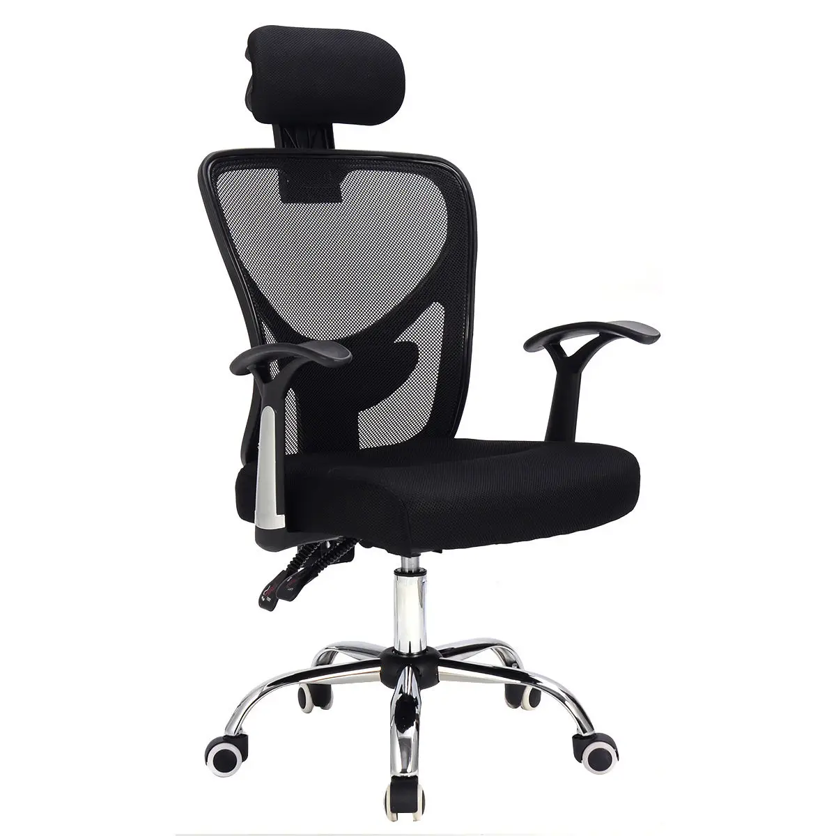 

Costway Ergonomic Mesh High Back Office Chair Computer Desk Task Executive with Headrest