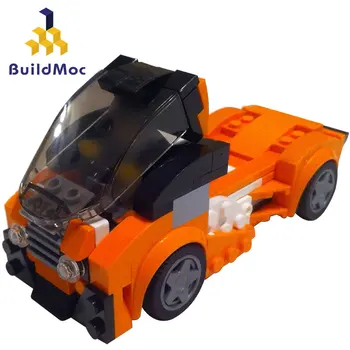 

Buildmoc Technic Series Bricks Arocs Truck Drag Head Car lepining 75880 Race Truck Model Kit Building Blocks Kids Toys Gift