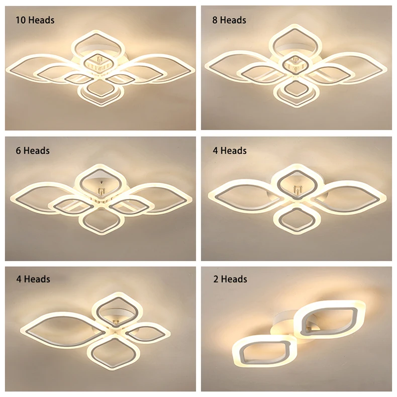 60%LED Современные Люстры, светильник в гостиную, спальню, столовую, акриловую Потолочная люстра, домашнее освещение в помещении