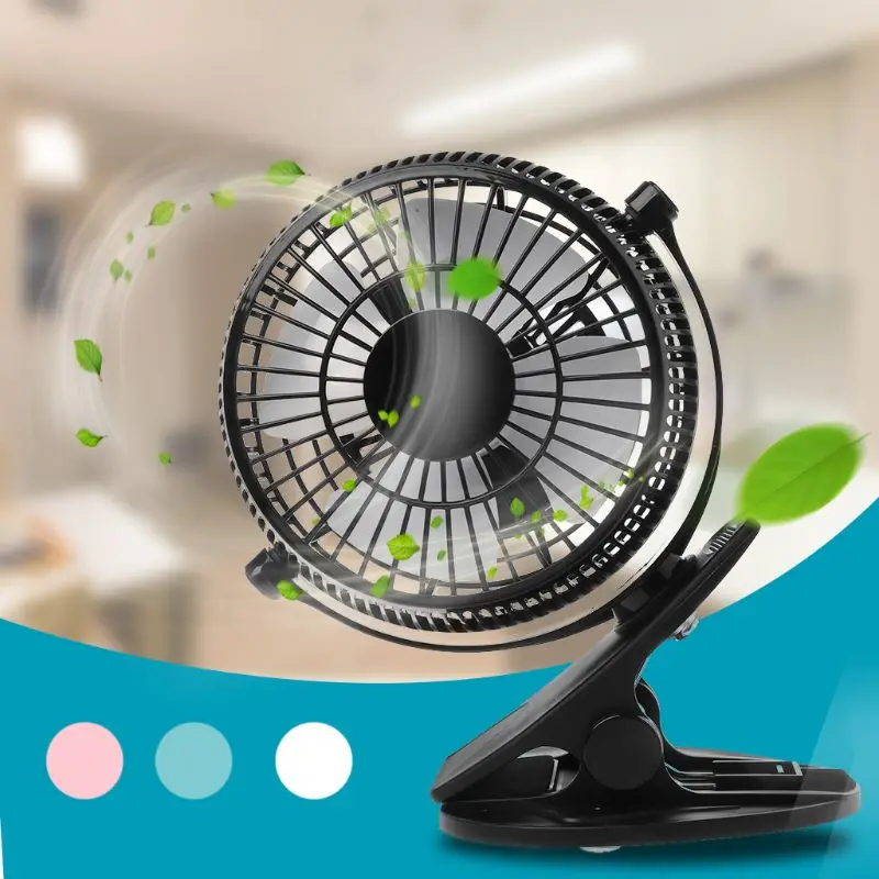 LILENG portминимини-usb-зажим Ventilatore для домашнего офиса ABS Elettrico Del Ventilatore настольный компьютер домашний офис