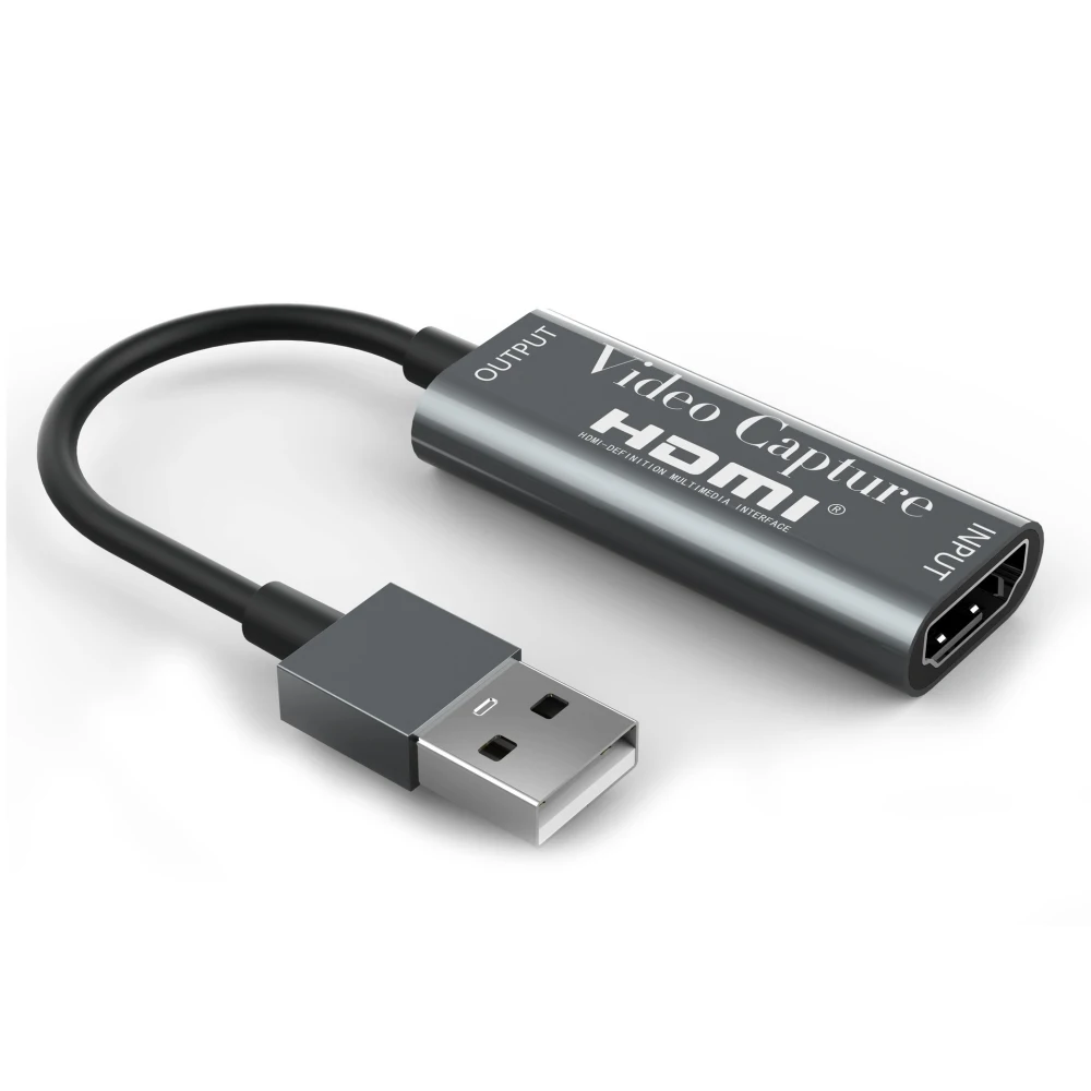 

Portable USB 2.0 Audio Video Capture Card HD 1 Way HDMI to USB 2.0 1080P Mini Acquisition Card Converter for Computer Hot Sale