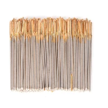 Cross-Stitch Embroidery Needles-Size Sewing Golden-Tail Fabric 24 for 11CT High-Quality