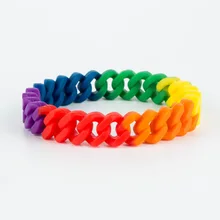 Bracelet en Silicone pour hommes et enfants, nouvelle personnalité tendance, Camouflage, couleurs mélangées, creux torsadé, tendance, Simple, à la mode 