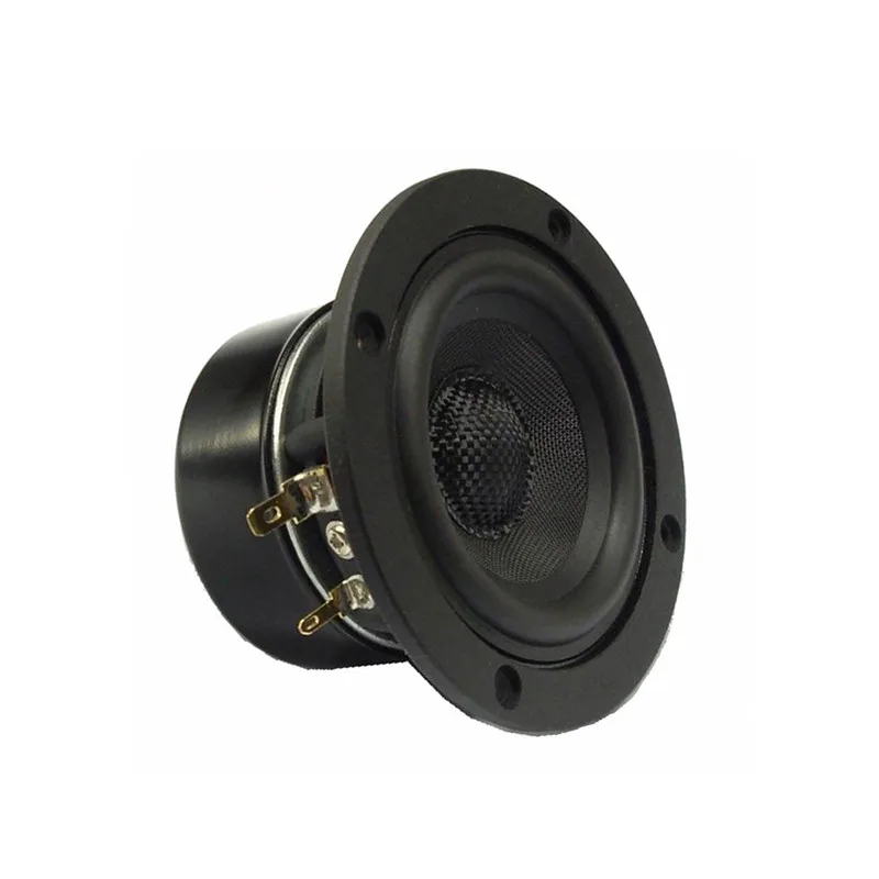 2pcs 3/3.5 Inch 90MM Fiberglass Waterproof Full Frequency Midrange Speaker 4 Ohm 8 Ohm 15W Car Home Audio Horn Round Speaker