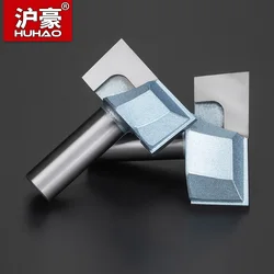 Huhao 1/2 haste industrial de ponta plana, ferramentas para carpintaria, faca inferior, broca de furadeira, mdf, madeira compensada, lâmina de aço de tungstênio