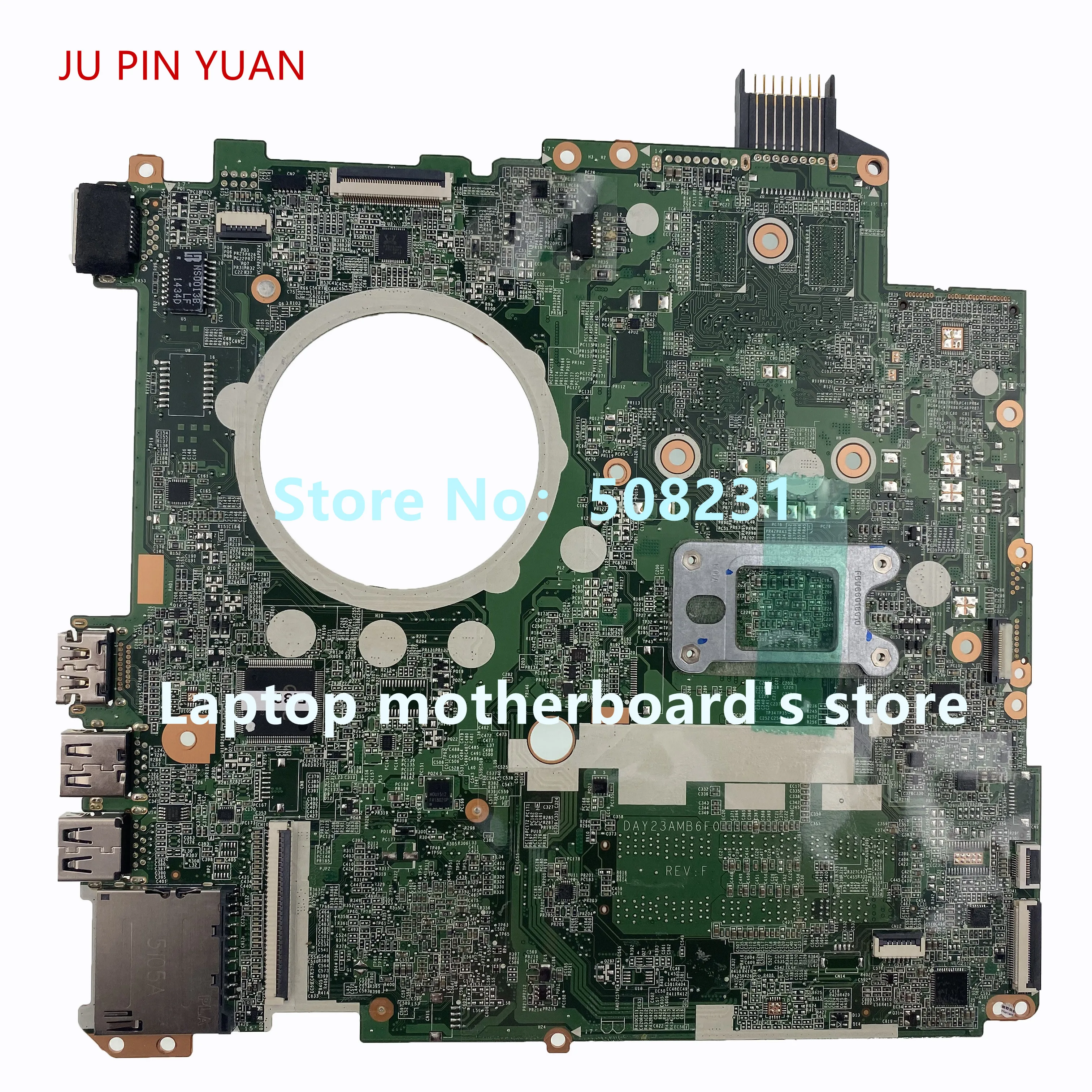 Low Price  JU PIN YUAN 799508-501 799508-001 DAY23AMB6F0 For HP Pavilion 15Z-P 15-P laptop motherboard with A1