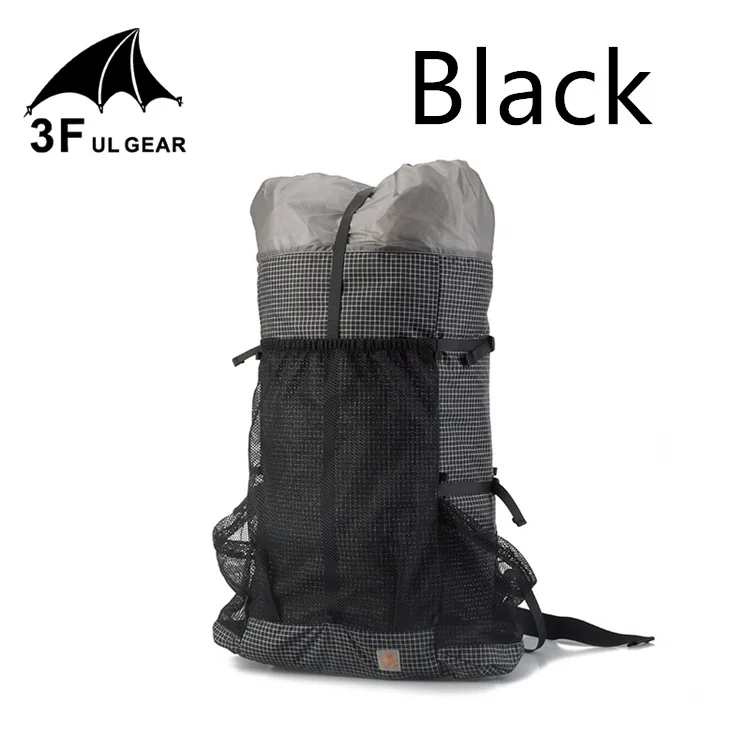 3F UL GEAR TUTOR26/38 UHMWPE& нейлон/30D Cordura Сверхлегкая водонепроницаемая сумка для активного отдыха и походов безрамный рюкзак походные сумки