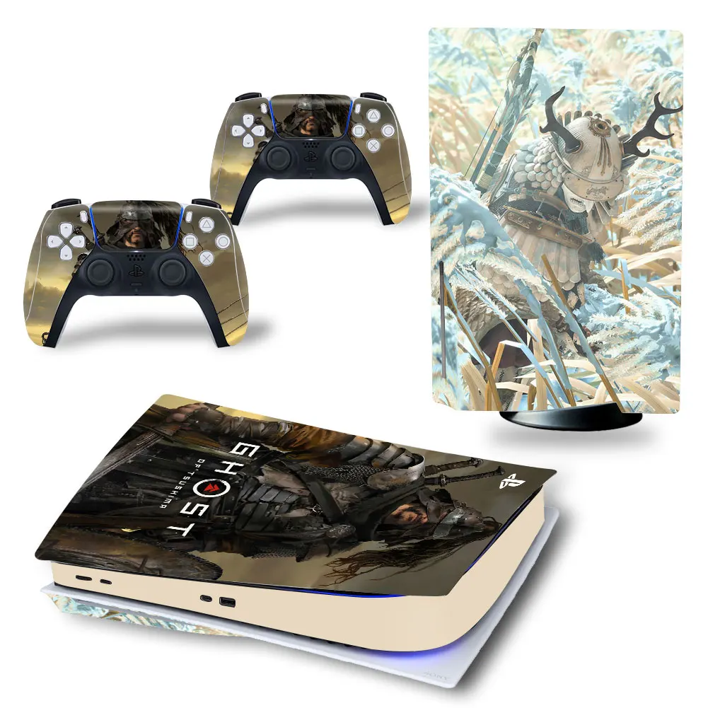 Skin PS5 Chainsaw Man - Autocollant Vinyle + 2 Skins Manettes - Protection Anti-poussière