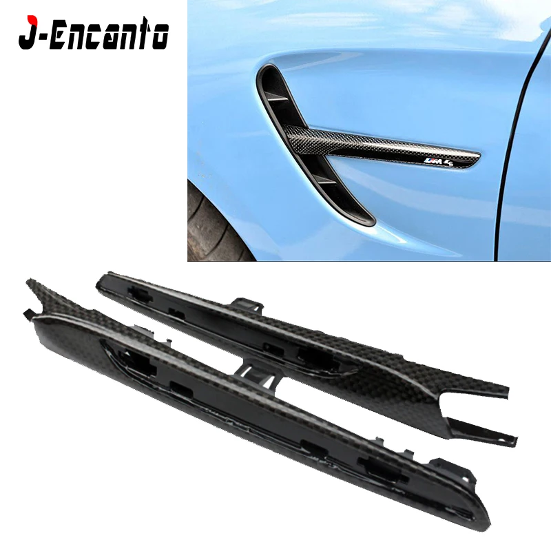 

M3 M4 Car Styling Carbon Fiber Fender vent Trim For BMW M3 M4 F80 F82 F83 Automotive exterior parts