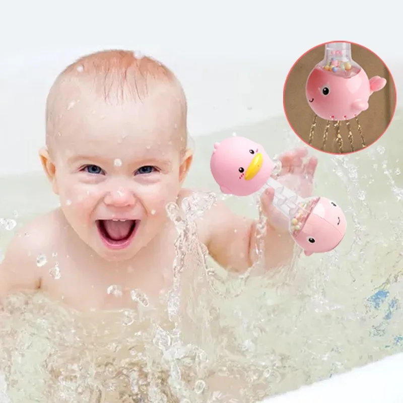 Игрушка для младенцев, песочный молоток, инструмент BB, утка, игрушечный колокольчик с кольцом, Колокольчик для кровати 0-1 года, Интерактивная палочка для детей