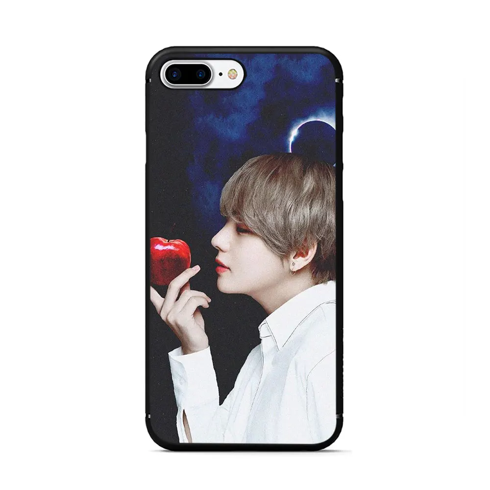 Kim V Taehyung Мягкий ТПУ силиконовый чехол для телефона для iPhone 5 5S 6 6s 7 8 Plus 11 Pro X XR XS MAX - Цвет: B9