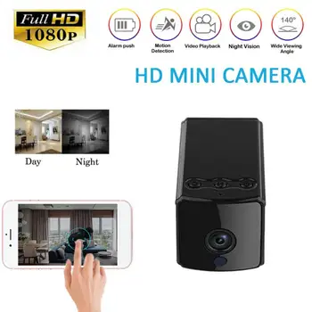 

1080P Wifi Two-way Voice HD Call 6 Lens Night Vision IP Camera Mobile Monitoring Cloud Storage Video Recording MIni Camera 128G