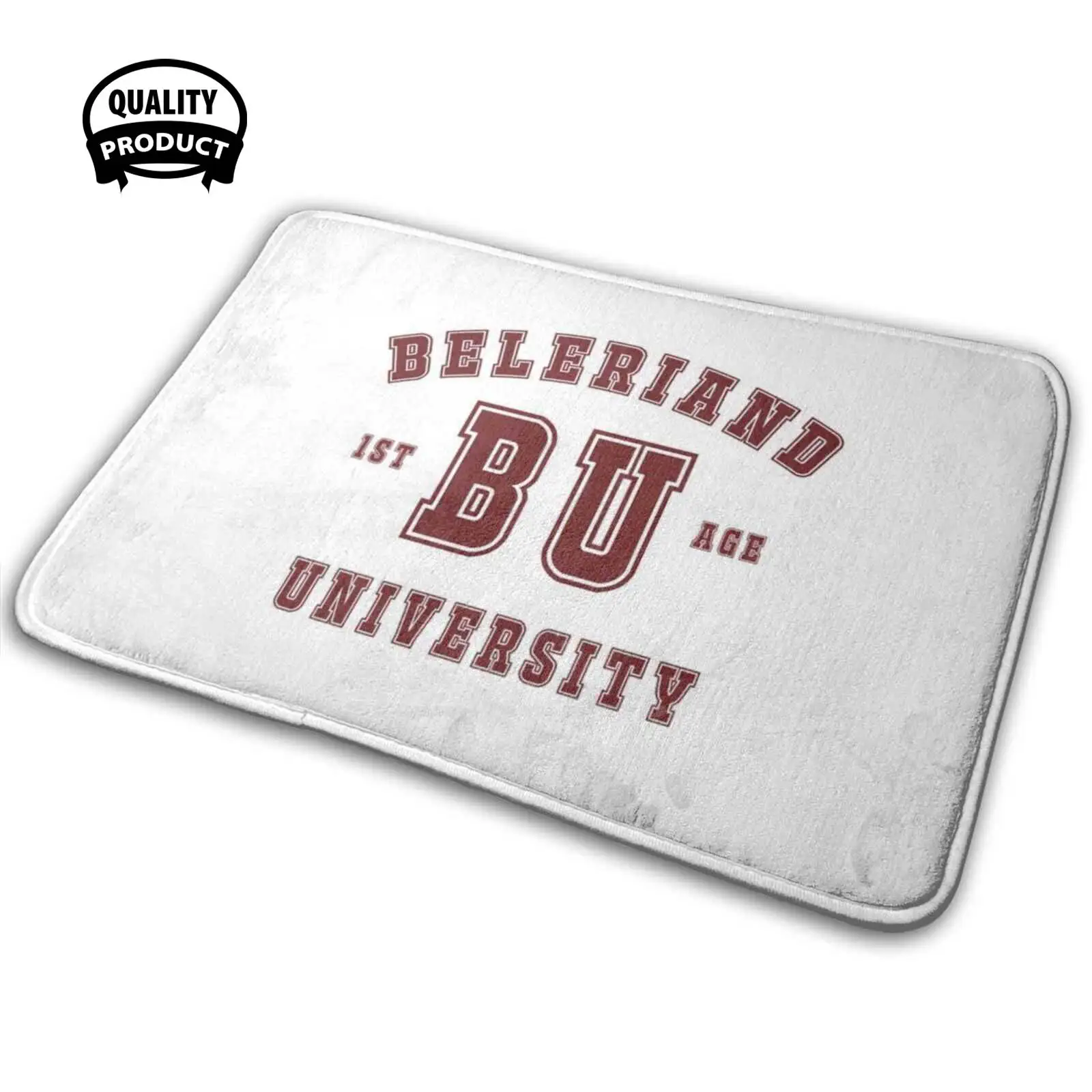 Beleriand University Comodo Zerbino Tappeto Tappeto Cuscino Silmarillion Tolkien Middle Earth Beleriand University Lotr The