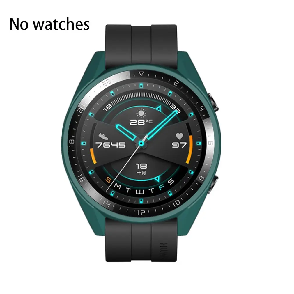 Прозрачный защитный чехол-бампер из ТПУ для часов huawei GT2 Watch 46 мм аксессуары умных
