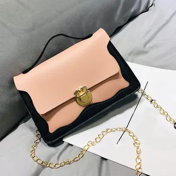 

Fashion Small Handbag Purse lock Crossbody Bags For Women 2019 Chain Shoulder Bag Female Leather Messenger Bag Bolsa Feminina