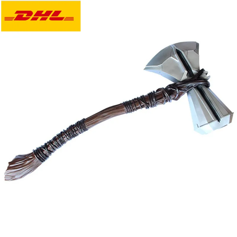 4" Мстители Тор оружие Stormbreaker Cosplayer 1/1 масштаб праздничное украшение для подарка сплав фигурка игрушка коробка 105 см V876