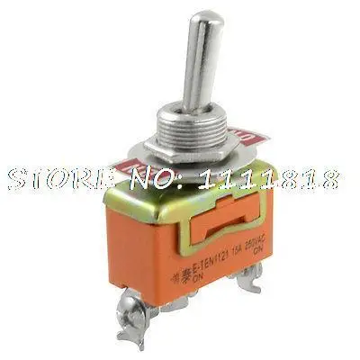 

15A/250VAC on-on 2 Way 1P2T SPDT Single Pole Double Throw Toggle Switch 3 Pins
