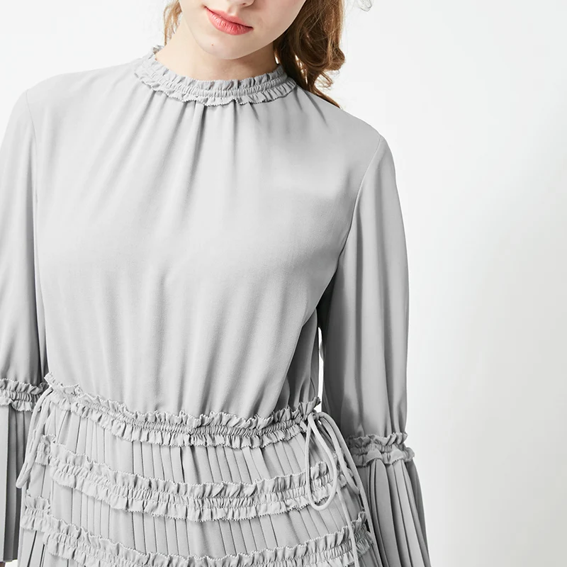 Vero Moda женское платье со шнуровкой и рукавами 3/4 | 31917C556