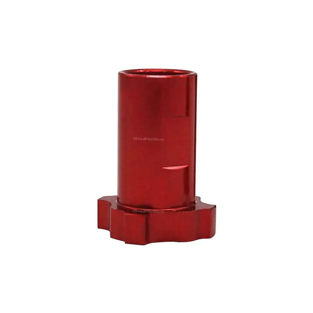 CloudFireGlory For PPS Cup Gun Pot Joints Adapter M16x1.5mm Internal Thread Spray Gun Connector Red