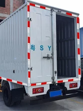  10pcs 5*30cm Car Reflective Stickers Warning Strip Reflective Truck Auto supplies Night Driving Safety Secure Red White Sticker 