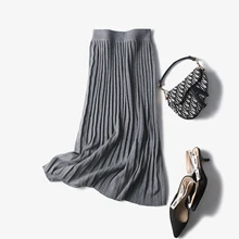 Топ дизайн! осень и зима новое поступление Офисная Женская юбка HMR19418NOV5