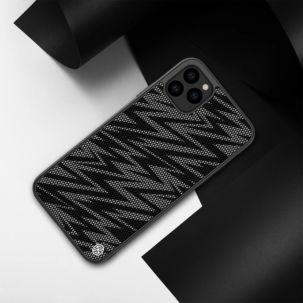 Nillkin для iphone 11 чехол из синтетического волокна Карбон задняя крышка тонкий для iphone 11/Pro max чехол 5,8/6,1/6,5