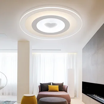 

Ultra-thin acrylic ceiling lamp led bedroom lamp modern creative round Center restaurant bookstore lamp corridor lamp
