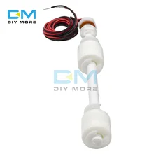 Capteur de niveau d'eau de liquide PP 150mm, interrupteur de flotteur Anti Corrosion, Double contrôleur à bille normalement fermé pour les bassins d'aquarium