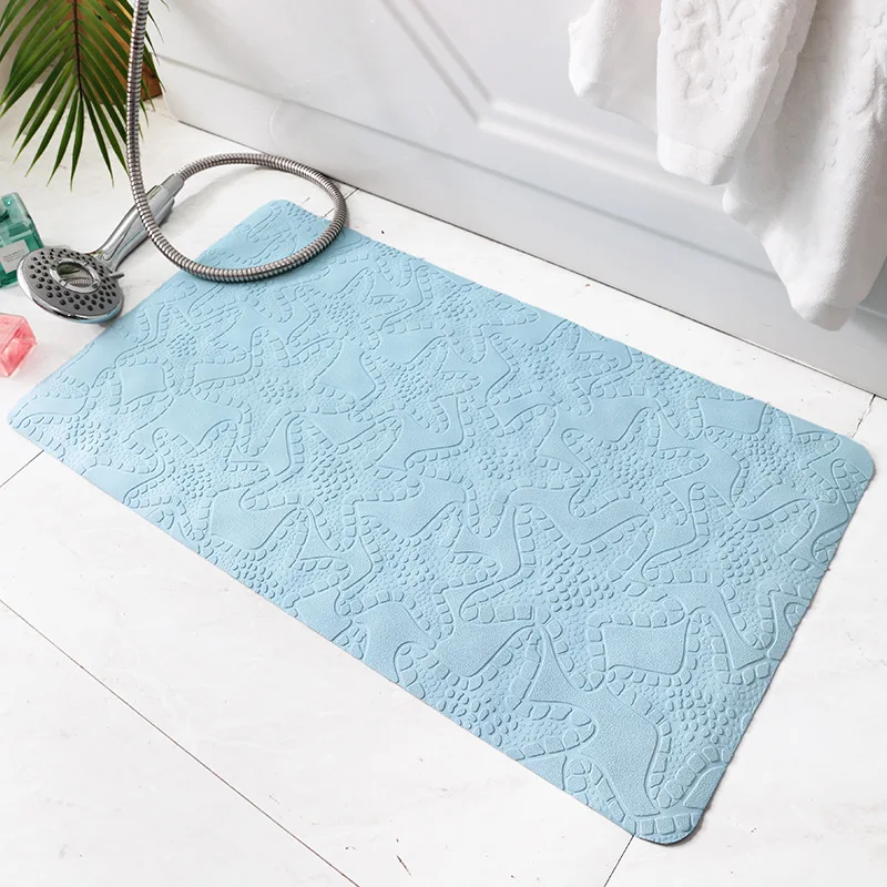 

Eco-friendly Tasteless PVC Rubber Bath Mat Anti-Slip Waterproof Floor Mat Carpet Bathroom Mat Shower Room Bottom Suction Cups