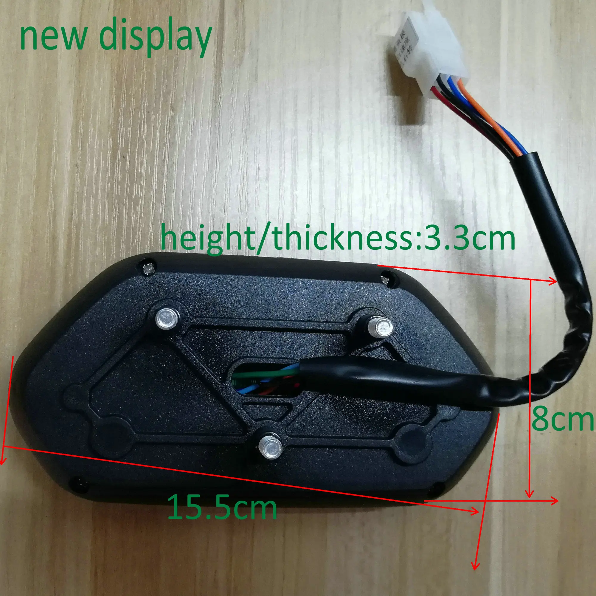 Спидометр ЖК-дисплей 48v60v72v84v96v120v свет/ODO/индикатор уровня батареи для электрического скутера датчик трехколесный велосипед приборной панели