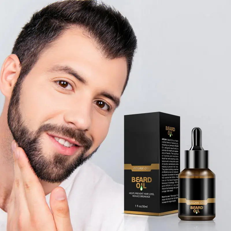 Good Chance for  Men's Beard Essential Oil Plant Formula Beauty Makeup Skin Care Men's Products QRD88