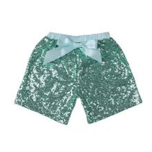 Стиль; Детские шорты с блестками; лето г.; детская одежда в европейском и американском стиле; шорты их чистого хлопка с бантом