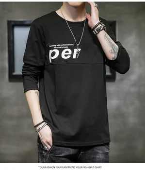 

PX2302 Autumn 2020 new men's Long Sleeve T-Shirt Top