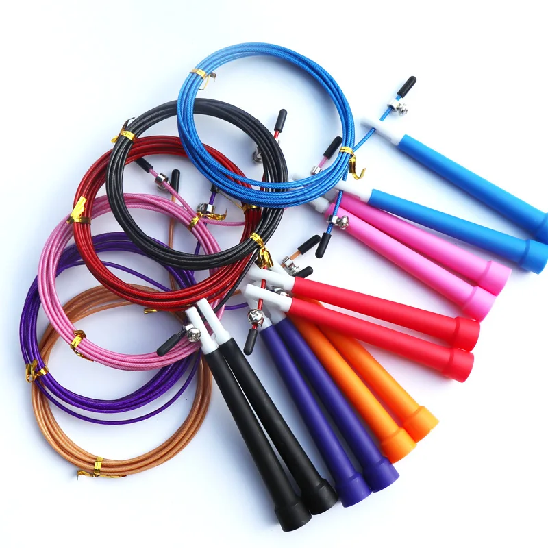 

3M Jump Skipping Cable Steel Adjustable Fast Jump Ropes Tools At Home Gym Equipment Steel Wire Portable Fitness Equipment