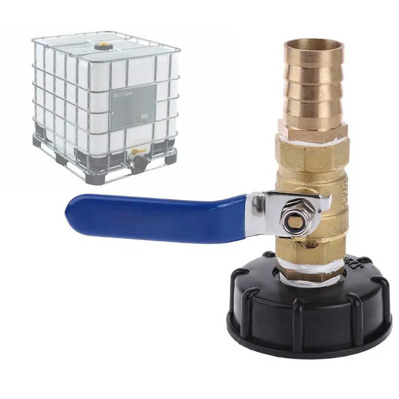 3/4" Adapter Tap Adapter Thread IBC Tank Adapter Tap Connector Replacement Valve Fitting For Home Garden Water Connectors
