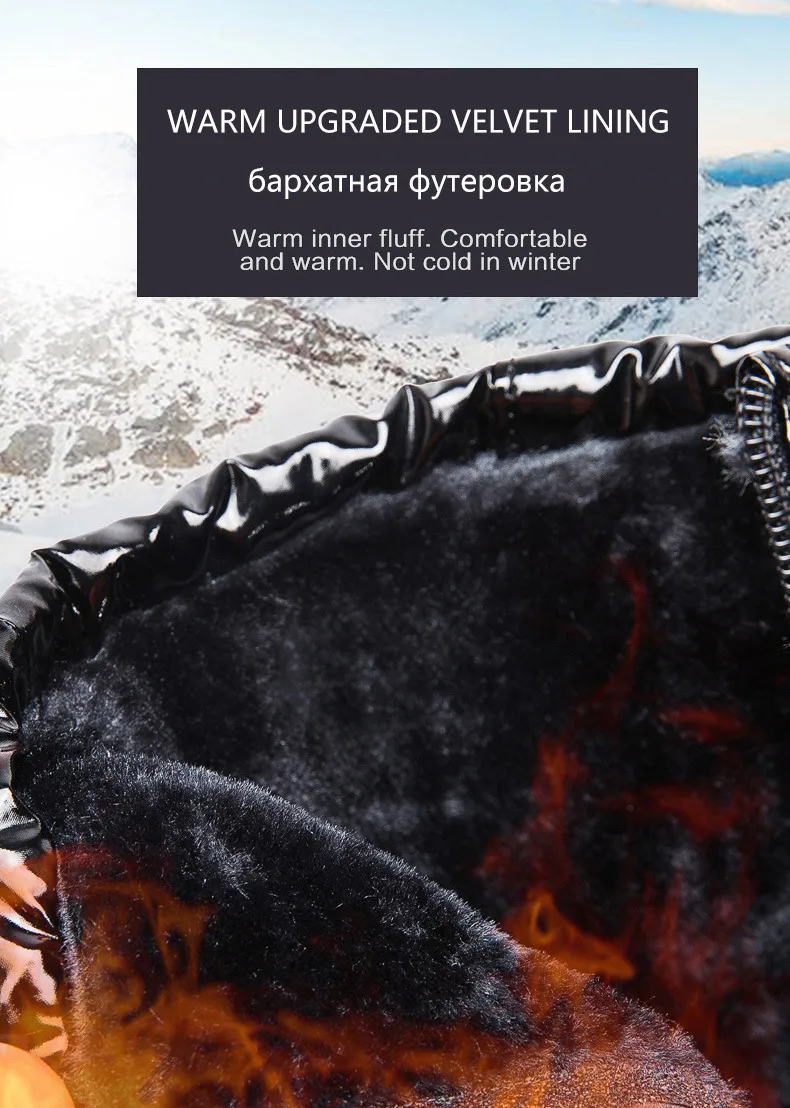 Женские ботинки; коллекция года; модные кожаные зимние ботинки; женские зимние ботинки из водонепроницаемого материала на шнуровке; женская обувь; теплая женская обувь из плюша