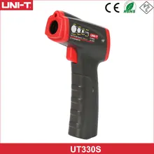 

UNI-T UT300S Digital Infrared Thermometer Laser Handheld Thermometer Non-contact Pyrometer LCD Display -32-400℃