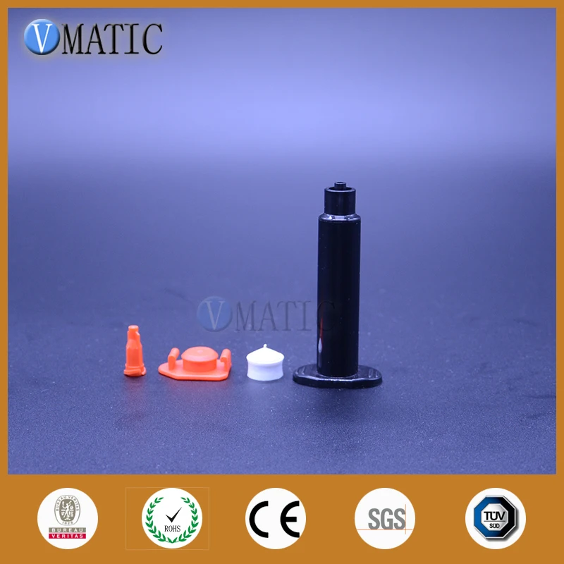 1800 компл./лот 5cc/мл УФ черный шприца с поршневым, фиксаторы уход за кожей лица и концевой шейки полуоси