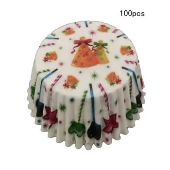 

100Pcs Pan Cupcake Paper Paper Cup Cake Liners Baking Muffin Cup Cases Cake Mold Decorating Kitchen Baking Wrapper