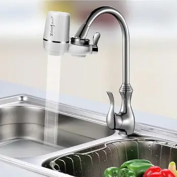 

1PC New Kitchen Water Faucet Filtration System Faucet Flouride Water Tap Removes Filter Water Lead Filter E7J6