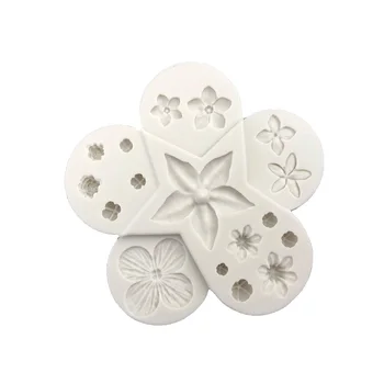 

Flower Shape Cake Silicone Rubber Moulds Pro Ultimate Filler White High Quality Decorating Candy Chocolate Fondant Mold