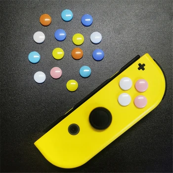 

Modification Buttons Cap Cross Key Cover Thumb Grip Direction Sticker for Nintend Switch NS Joy-con Joystick Game Console
