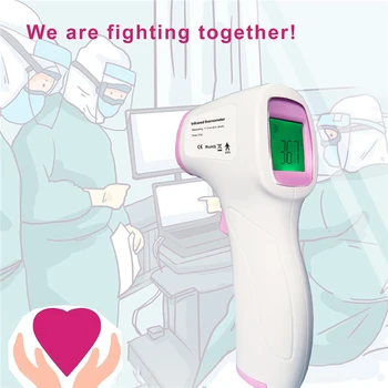 

Universal Forehead Gun Contactless Infrared Temperature Exactly Large Screen Display Unit Measurement Diagnostic Tools
