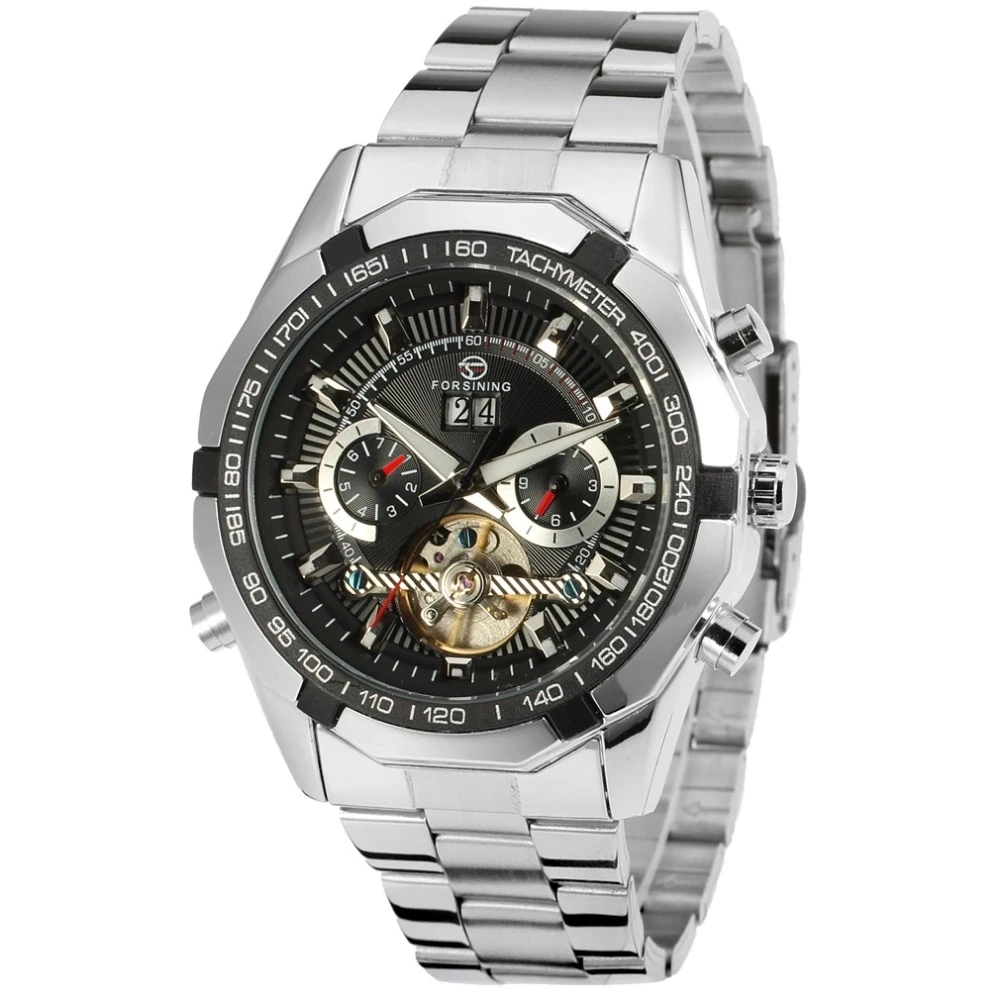 Forsining Tourbillion автоматические механические часы для мужчин s часы l Изысканный Скелет Мужские наручные часы подарок для мужчин
