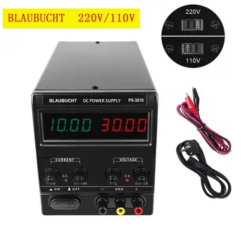 

NEWEST 220V 110V DC Laboratory Regulated Lab Power Supply Adjustable Voltage Regulator Stabilizer 60V 5A Switching Bench Source