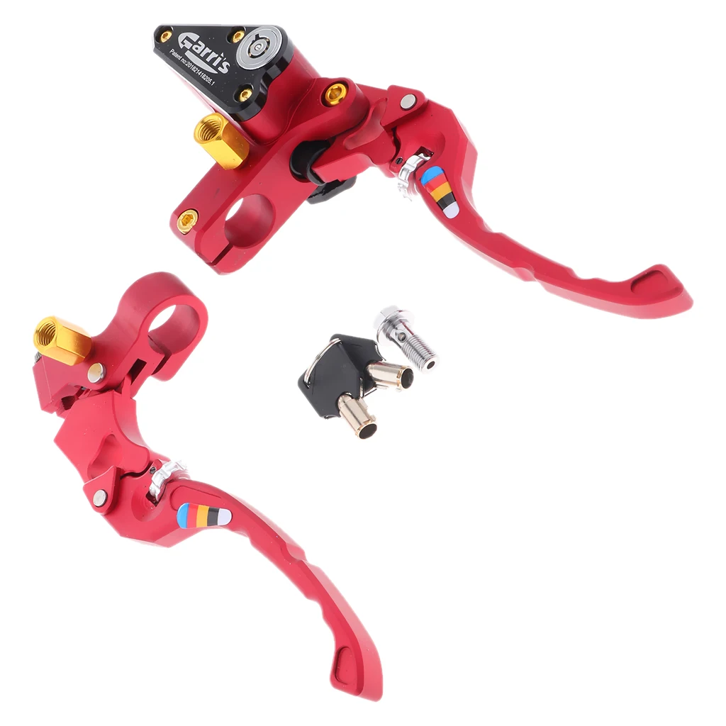 Folding Clutch & Brake Lever Set for Scooter Dirt Bike 50cc-125cc Motorcycle